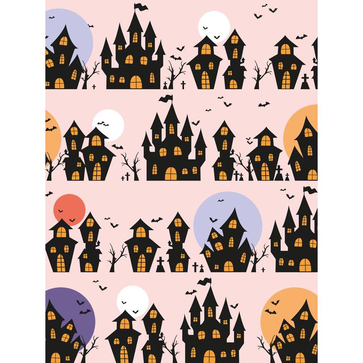 Actual product image Décopatch Halloween wrapping paper (20 g/m², 4 x)