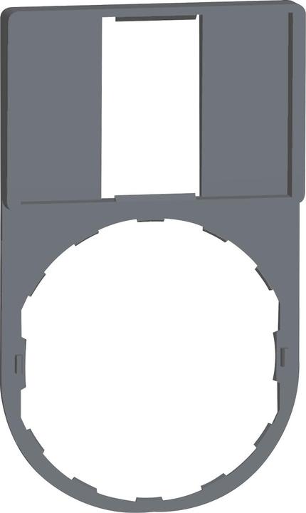 Productafbeelding Schneider Electric Etikethouder, kunststof, 30x50mm, voor ZBZ33CUST01