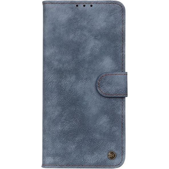 Thumbnail - MU Classic Vintage II Leder Bookcover Series (Samsung Galaxy Xcover 5), Smartphone Hülle, Blau