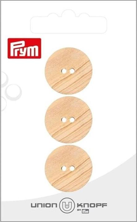 Prym Bottoni In Poliestere Per Bambini – 15 Mm, Bianco, 4 Pezzi, 2 Fori, Serie Kids - 2