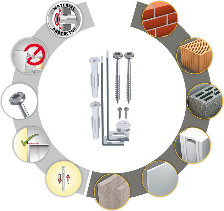 Actual product image Tox Tilt stop anti-tilt device (8 pcs.)