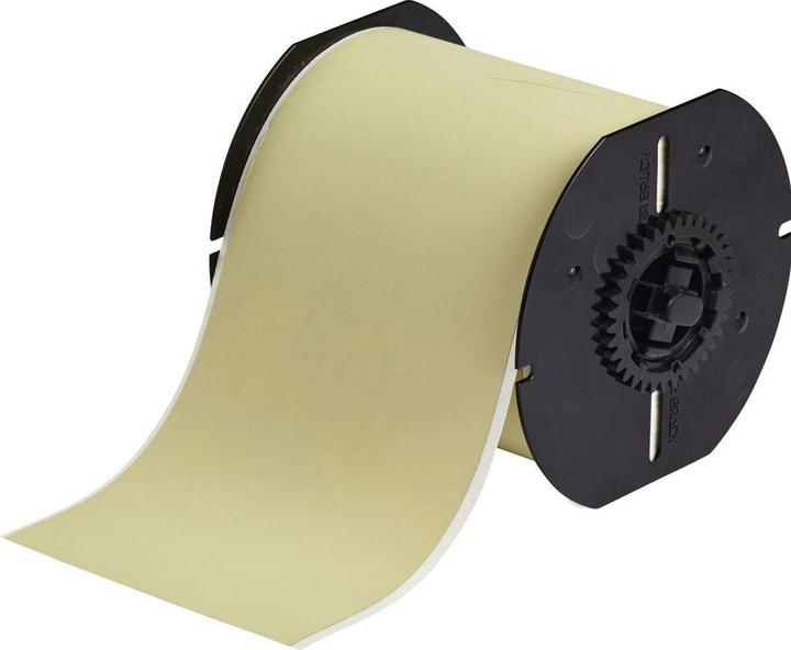 Actual product image Brady B30C-4000-724, Polyimide, Beige, matt, 101.60 mm x 39.62 m, permanent, continuous (10.16 cm)