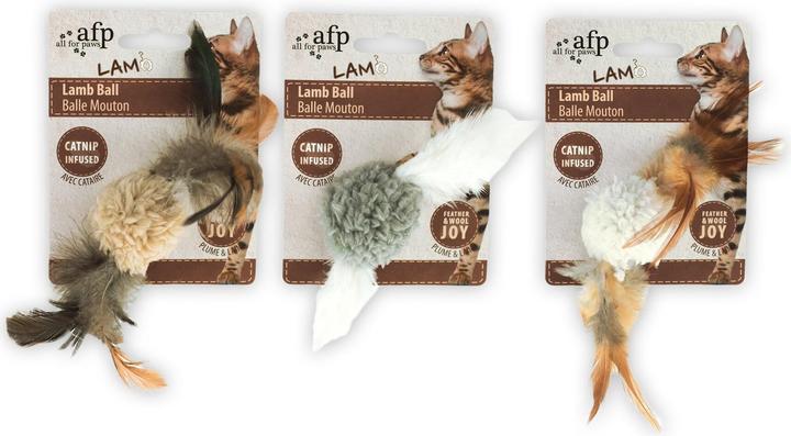 All for Paws Lambswool (Ballspielzeug Katze)