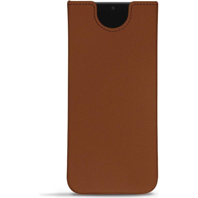 Noreve Lederschutzhülle (Samsung Galaxy S23 Ultra), Smartphone Hülle, Braun