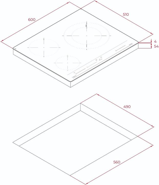 Produktbild Teka IBC 63015 BK MSS (60 cm, Induktionskochfeld)