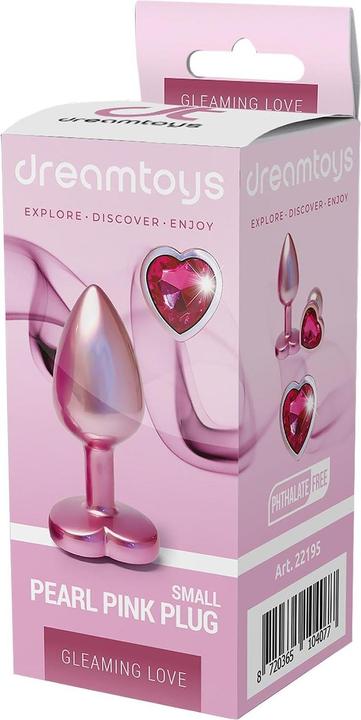 Productafbeelding Dreamtoys DREAM TOYS Schitterende Love Plug korek anaal Parel Roze S