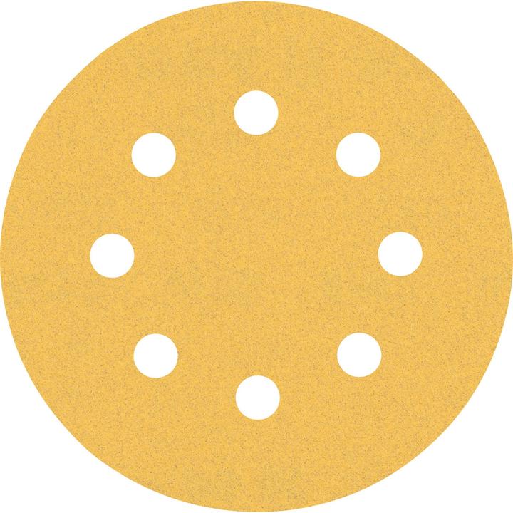 Actual product image Bosch Professional Zubehör Expert C470 Sandpaper with 8 holes for random orbital sander, 115 mm, G 120, 5-pcs. (120)