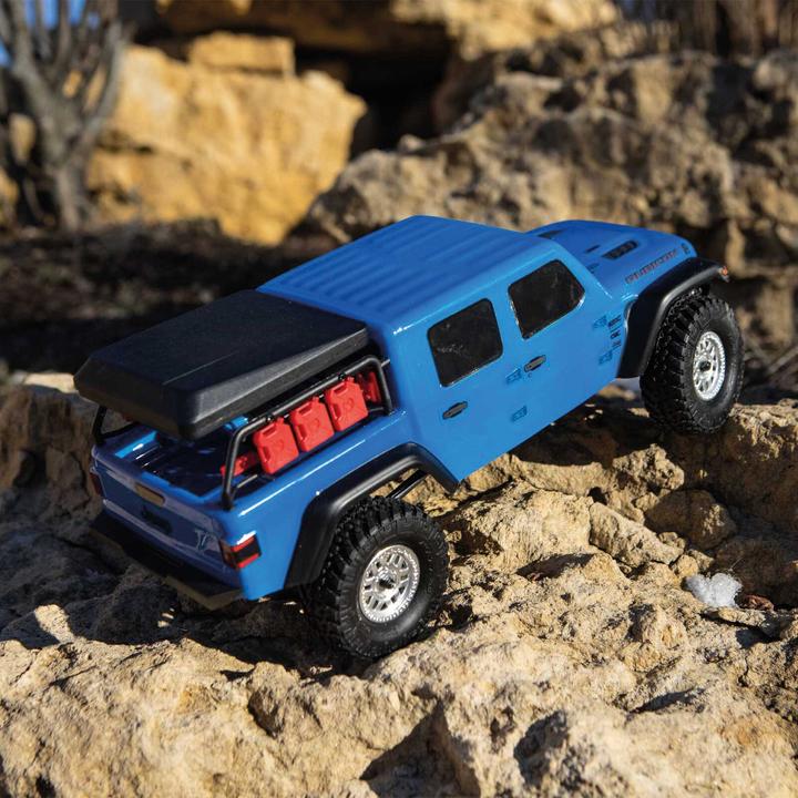 Produktbild Axial Scale Crawler SCX24 Jeep JT Gladiator, Blau, 1:24, RTR (RTR Ready-to-Run)