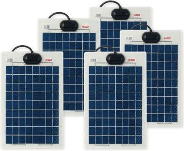 Produktbild RS PRO 10w RS Flexi Solar Panel Bulk Pack 5pk (10 W)
