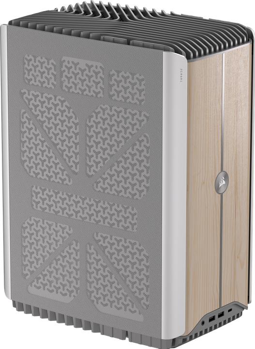 Actual product image Corsair ONE i500 PC Wood Dark (14700/4070 Super/32GB D5/1TBM.2) (PE) (1000 GB, 32 GB, Intel Core i7-14700, GeForce RTX 4070 Super)