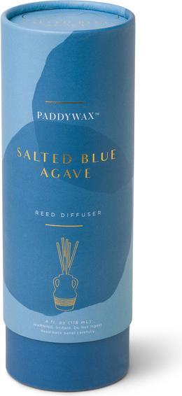 Actual product image Paddywax Santorini 4Fl Oz Blue Ceramic Diffuser Blue Agave (118000 ml)