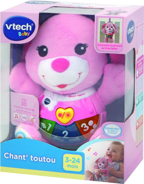 Produktbild VTech Chant'toutou rose FR (19 cm)