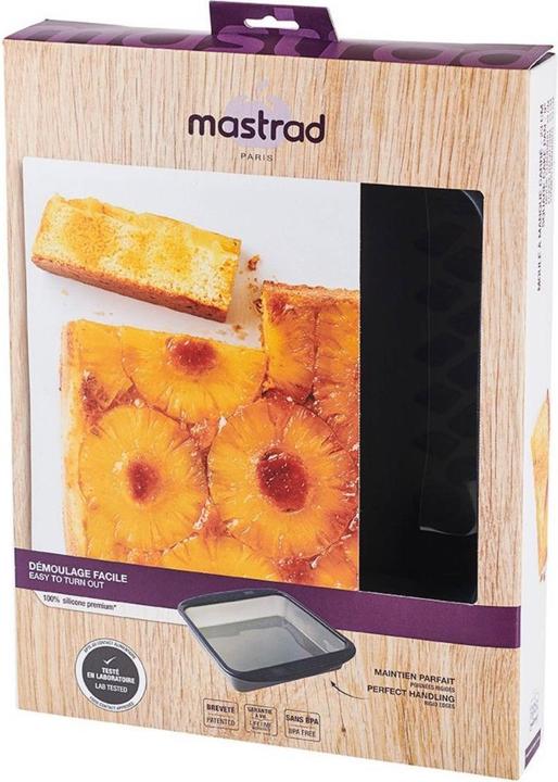 Produktbild Mastrad Backform quadratisch Silikon (23 cm)