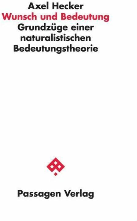 Produktbild Wunsch und Bedeutung (Deutsch, Axel Hecker, 2020)