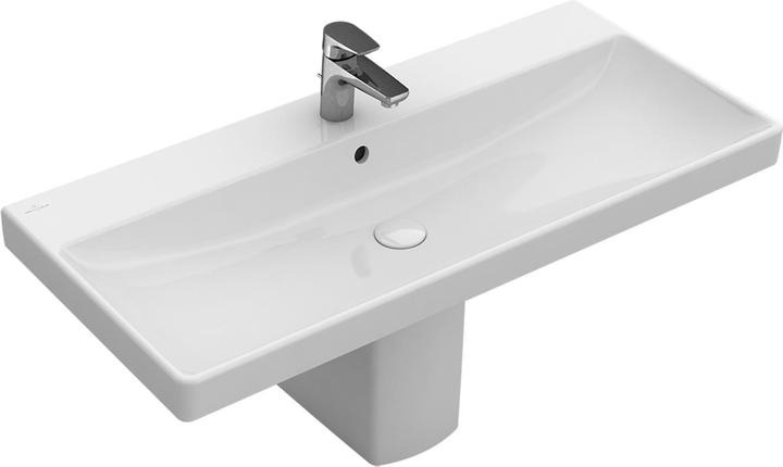 Produktbild Villeroy & Boch Mbel-Waschtisch Avento 80 cm wei mit CeramicPlus-Beschichtung 415680R1 (470 mm, 800 mm)