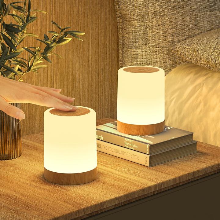 Produktbild Alopini LED Nachttischlampe Touch dimmbar