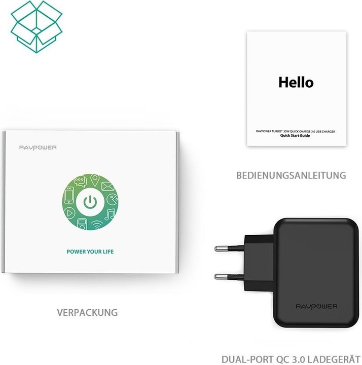 Produktbild RAVPower Rp-Pc006 (30 W)