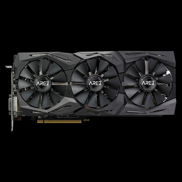 Actual product image ASUS AREZ STRIX Radeon RX 580 OC 8G (8 GB)