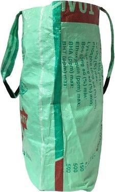 Produktbild Bekos Upcycling - Grosser Shopper XXL aus recycelten Fischfuttersäcke leuchtgrün