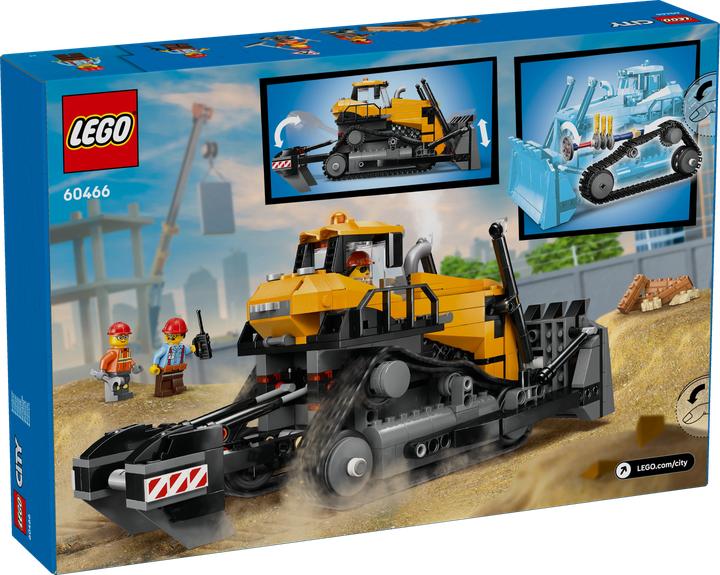 Actual product image LEGO Gelber Bulldozer mit Frontlader (60466)