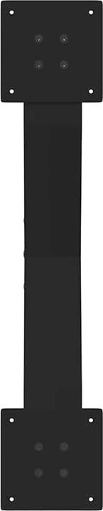 Image du produit vidaXL Pieds de table basse en X 2 pcs. noir 70x(30-31) cm acier Pied de table