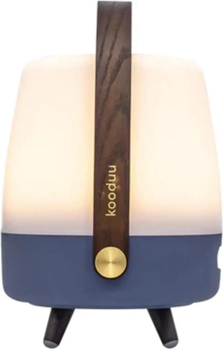 Actual product image Kooduu Speaker lamp lite up JBL mini blue