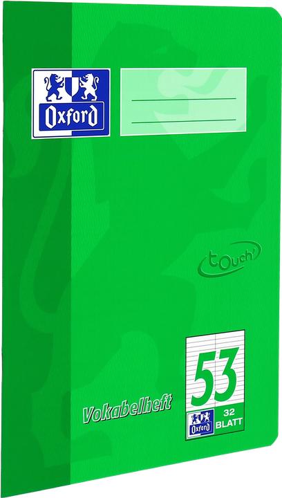 Produktbild Oxford Vokabelheft "TOUCH", A5 (A5, Liniert)