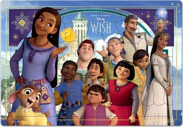 Immagine prodotto Disney Puzzle per bambini da 60 pezzi "I desideri di tutti"