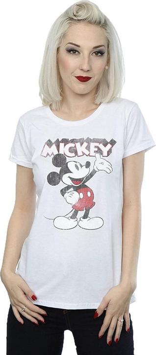 Image du produit Disney Femme/Les femmes Présente Mickey Mouse - T-shirt en coton (XXL)