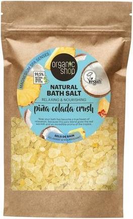 Actual product image Organic Shop Pina Colada Crush Relaxing Nourishing Natural Bath Salt 500g (Bath salts)