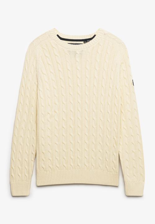 Image du produit Superdry Pull large en maille torsadée (XL)