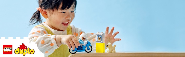Produktbild LEGO Polizeimotorrad (10967)
