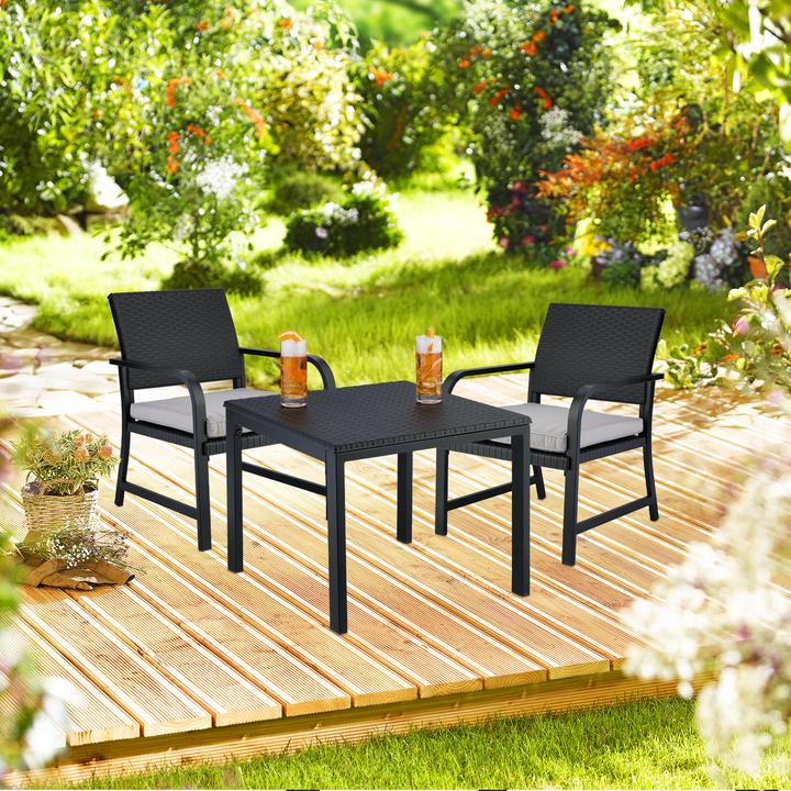 Actual product image Relaxdays balcony furniture set (48 cm)