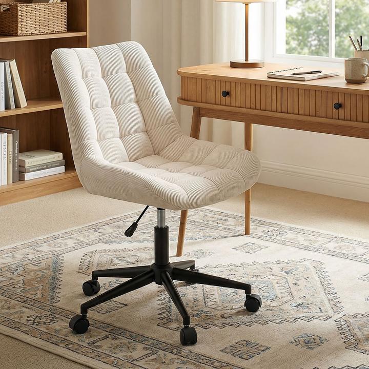 Actual product image IDIMEX Drehstuhl mit Stoffbezug VASILO (42 - 52 cm)