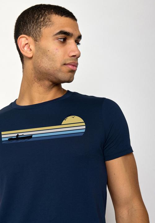 Actual product image Greenbomb Nature Canoe River Guide T-Shirt (S)