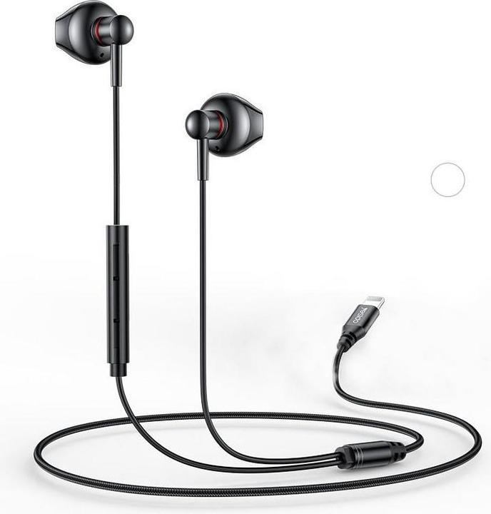 Actual product image Yesido YH48 Wired Lightning Earphones (without Bluetooth) (Cable)