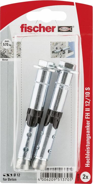 Actual product image Fischer SB Nylon plug Duopower with angled hooks (2 pcs.)