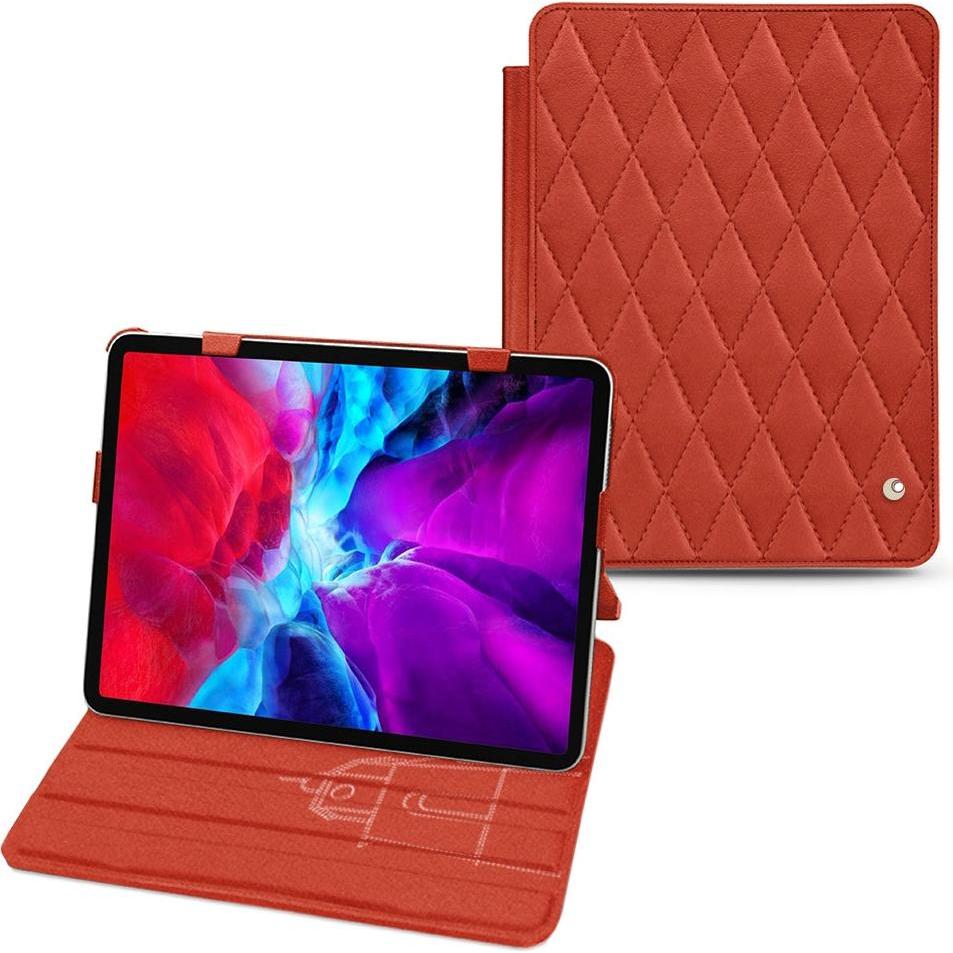Noreve Lederschutzhülle horizontal (iPad Pro 11 2020 (2. Gen)), Tablet Hülle, Orange