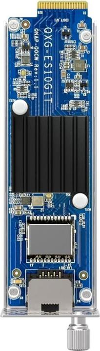 Actual product image QNAP E1.S to single 10GBASE-T LAN Module