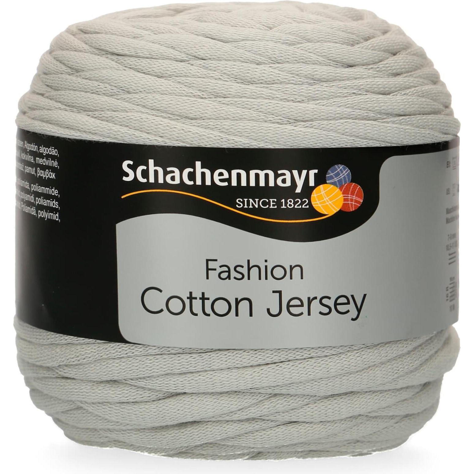 Mgb Wolle Cotton Jersey, Garn + Wolle, Silber