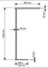 Produktbild Maul Stehleuchte LED jet 8257495 silber (4650 lm)