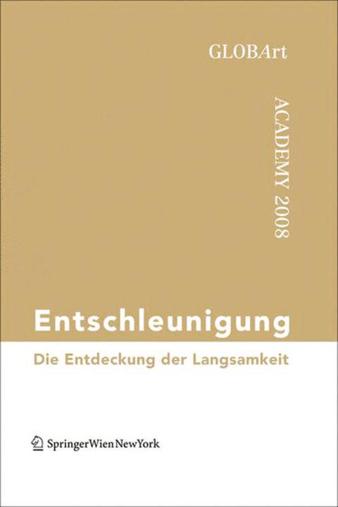 Produktbild Ambra Entschleunigung (Deutsch, 2009)