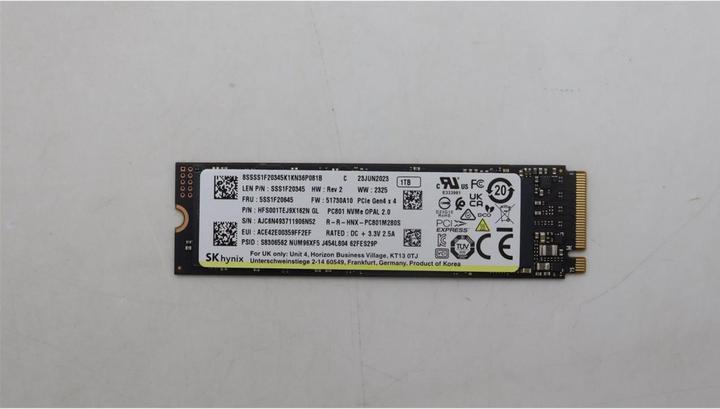 Image du produit Lenovo Ssd asm (1000 Go, M.2 2280)