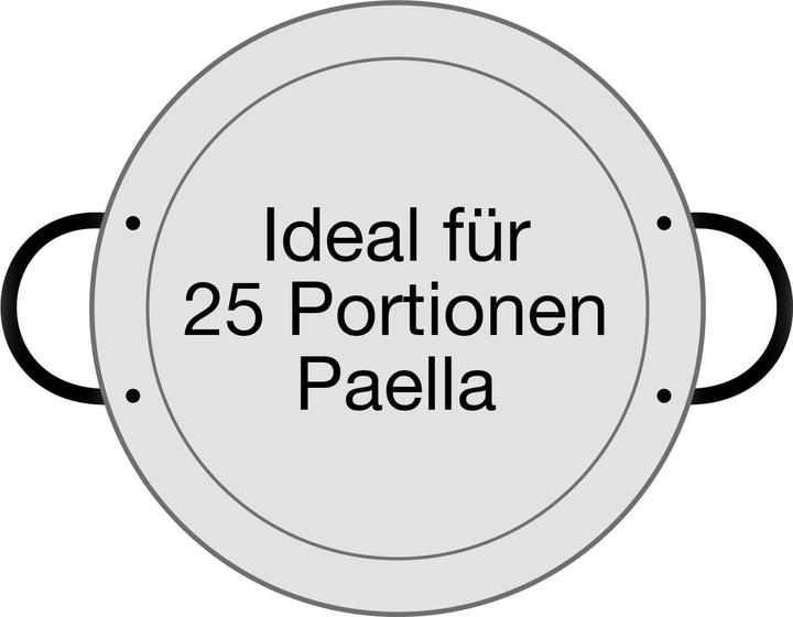 Produktbild All'Grill Paella-Pfanne aus Edelstahl Ø 70 cm (Paella Pfanne, Edelstahl)