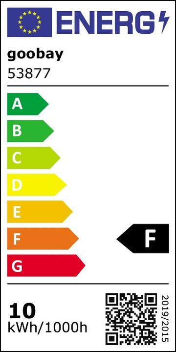Energie-Label Goobay LED Aussenstrahler (850 lm, IP44)