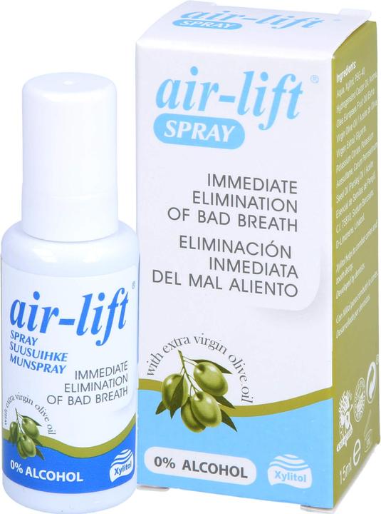 Image du produit Curaden air-lift Spray buccal pour une haleine fraîche, solution de 15 ml (15 ml, Vaporisateur buccal)