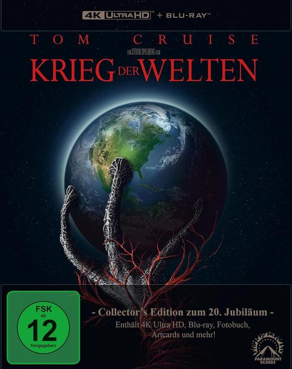Produktbild Krieg der Welten (2005) - 4K Coll. Ed. (4k Blu-ray, 2005, Deutsch, Französisch, Italienisch, Englisch)