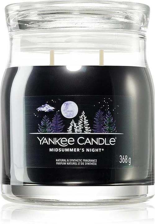 Actual product image Yankee Candle Duftkerze Midsummer's Night Signature Medium Jar