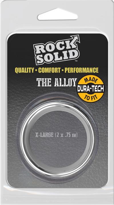 Actual product image Doc Johnson Brushed Alloy - X- Large (6 cm)
