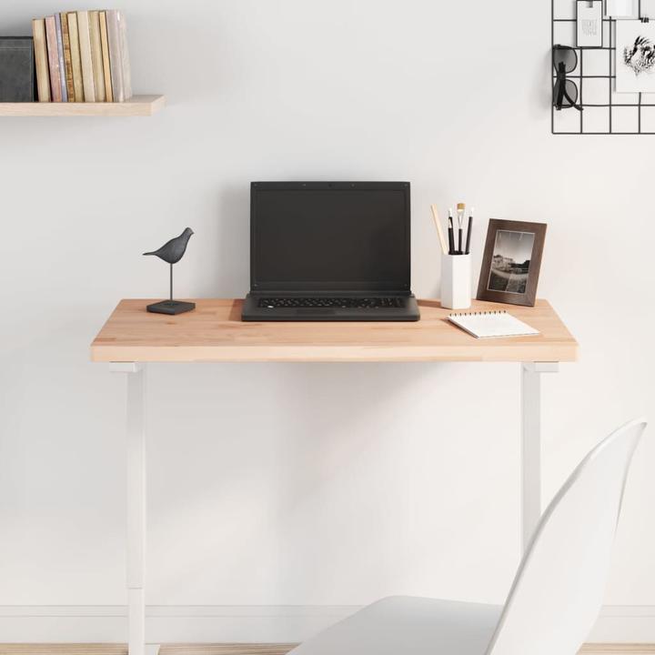 Actual product image VidaXL Tischplatte 80x40x2,5 cm Rechteckig Massivholz (80 x 40 x 2.5 cm)